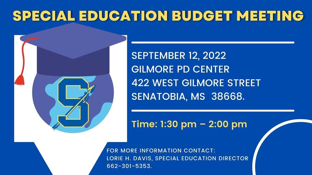 Special Education Budget Meeting