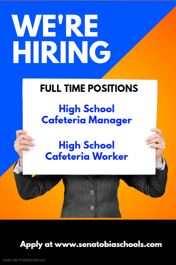 Cafeteria Positions