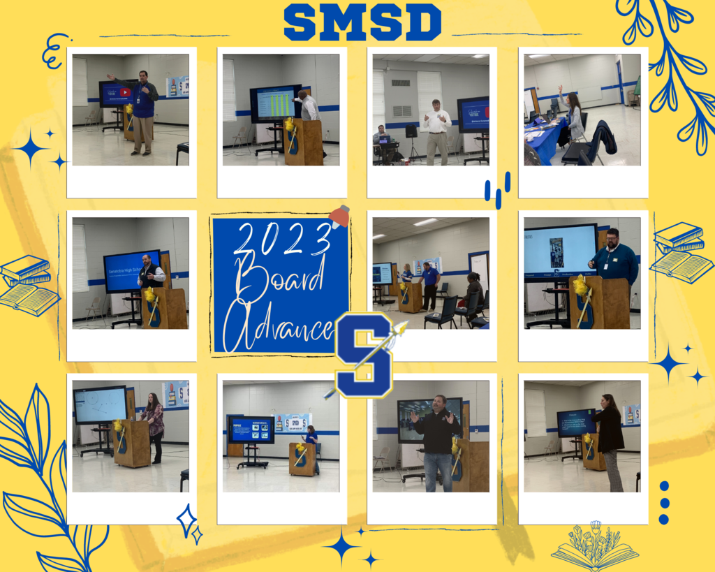 It is exciting to hear about all the great things happening in the Senatobia Municipal School District. SMSD's annual Board Advance was a huge success!  Enjoy this collage of pictures from our Board Advance.